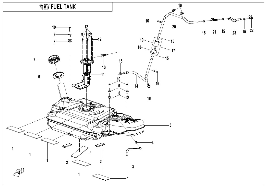 Picture of F12-FUEL TANK