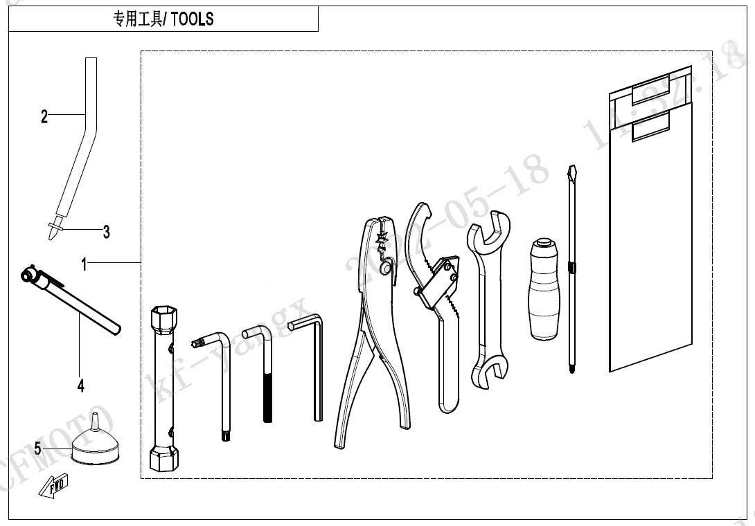 Picture of F20 - TOOLS