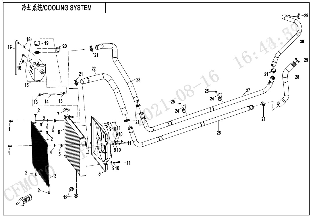 Picture of F18-V2 - COOLING SYSTEM