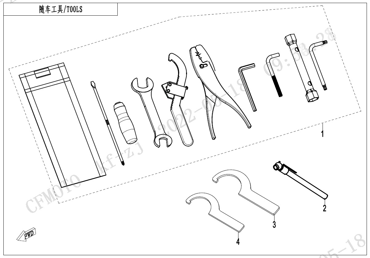 Picture of F20 - TOOLS