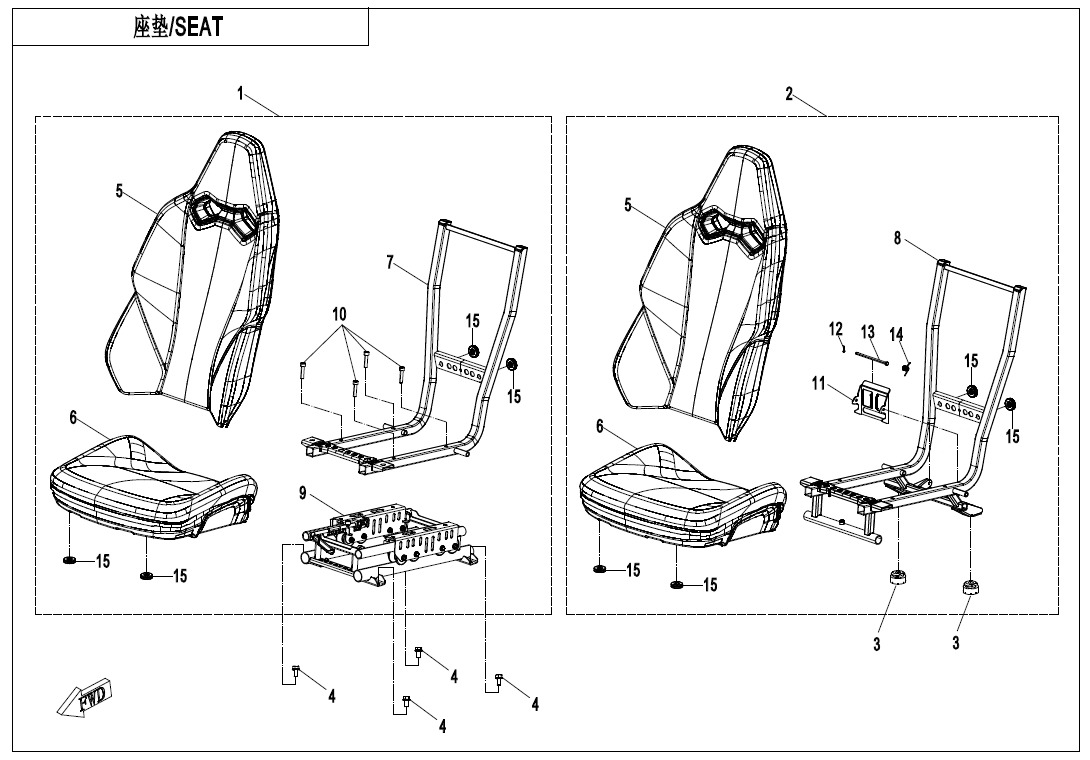 Picture of F13-SEAT