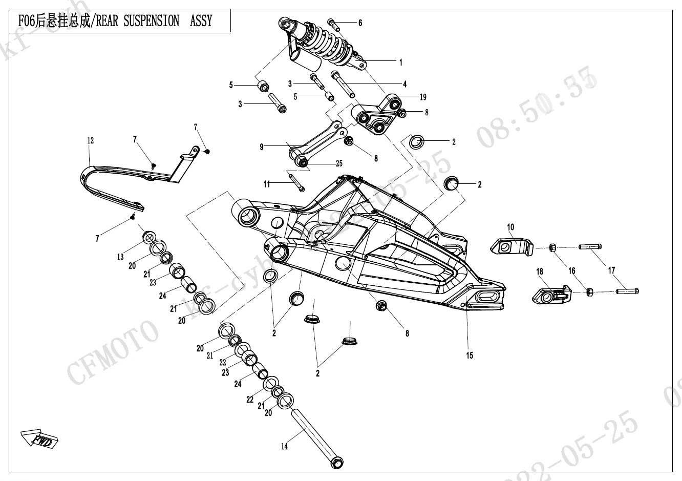 Picture of F06 - REAR SUSPENSION