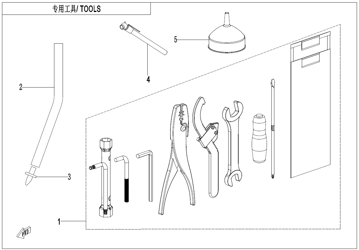 Picture of F20 - TOOLS