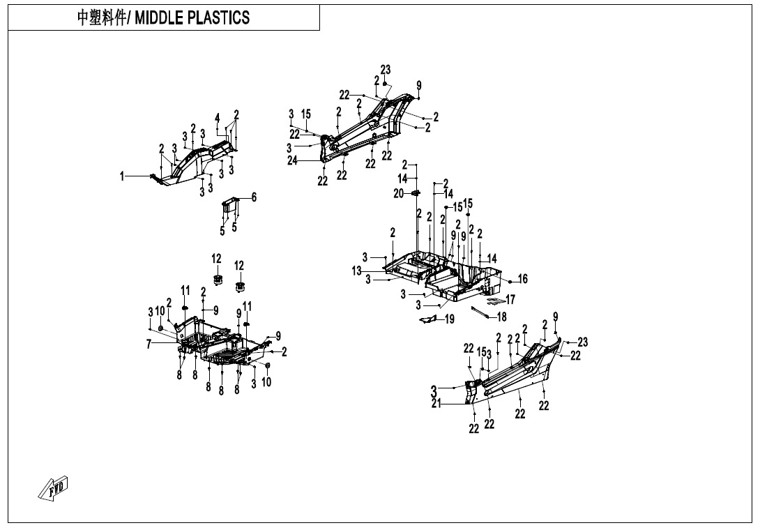 Picture of F04-3 - MIDDLE PLASTICS