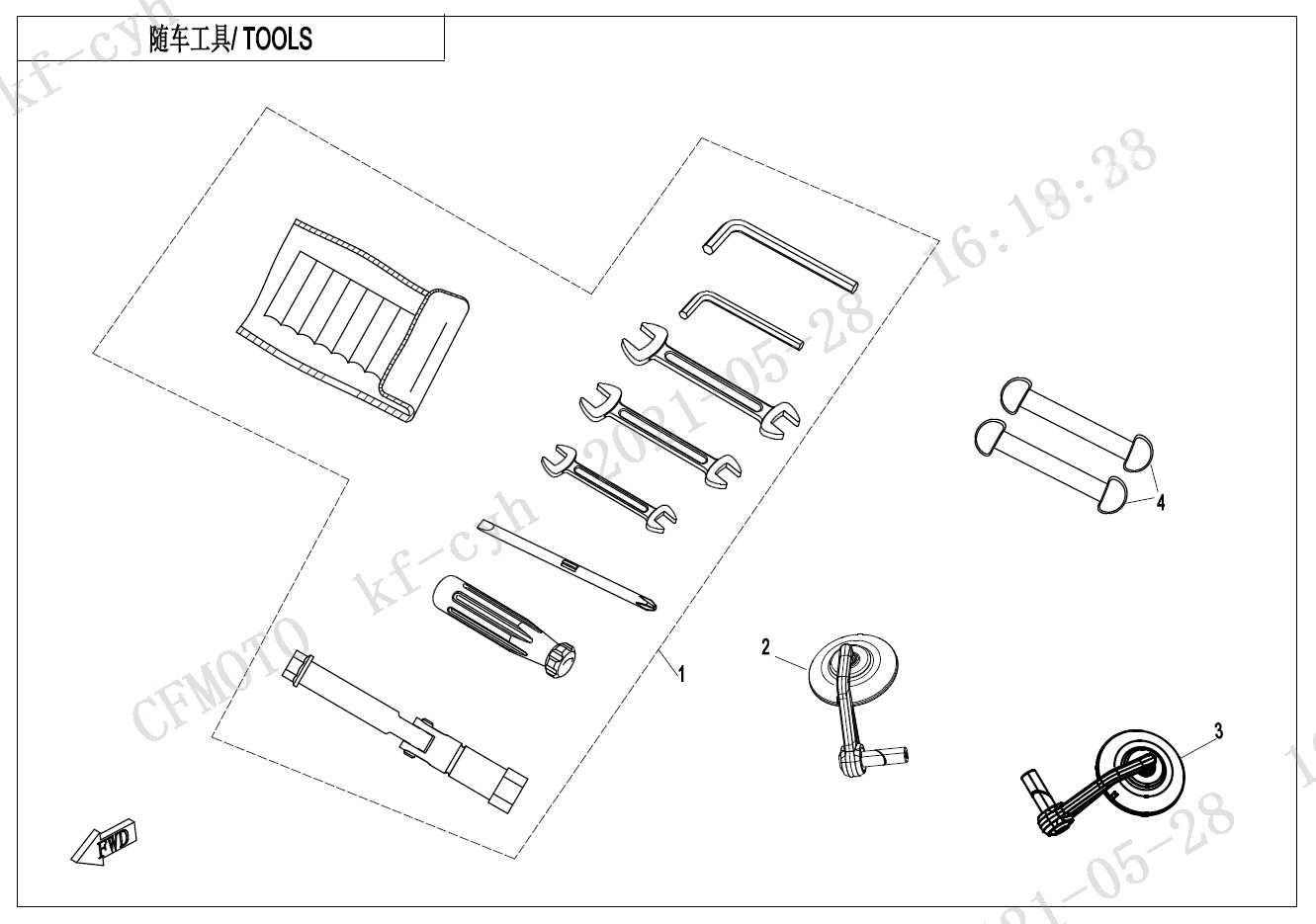 Picture of F20 - TOOLS
