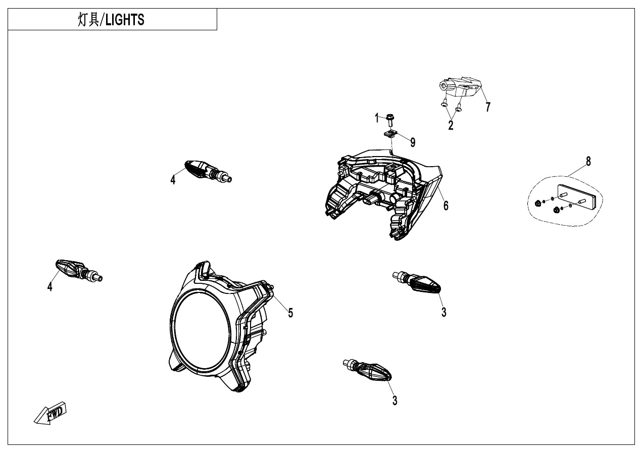 Picture of F16 - LIGHTS