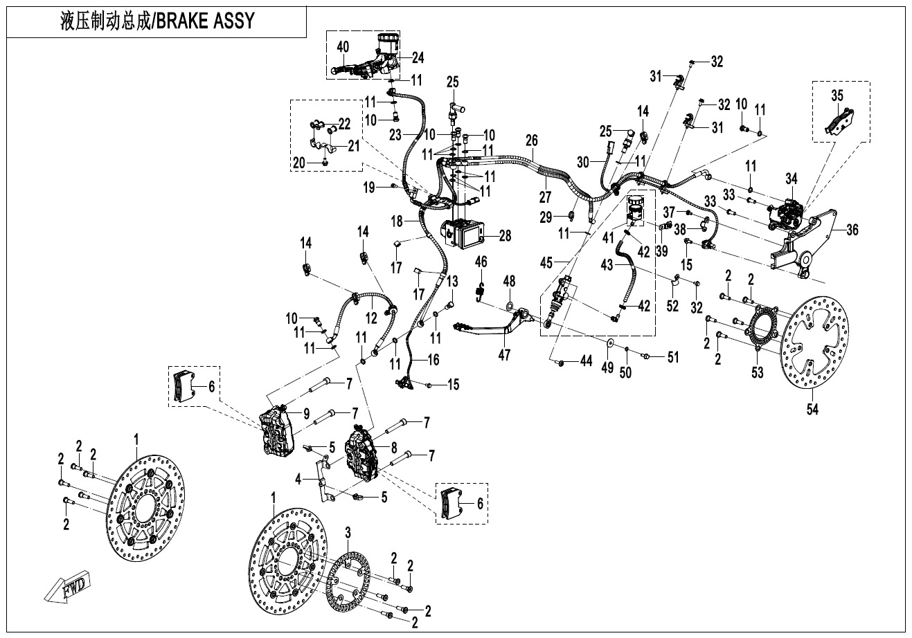 Picture of F08 - BRAKE ASSY(ABS)