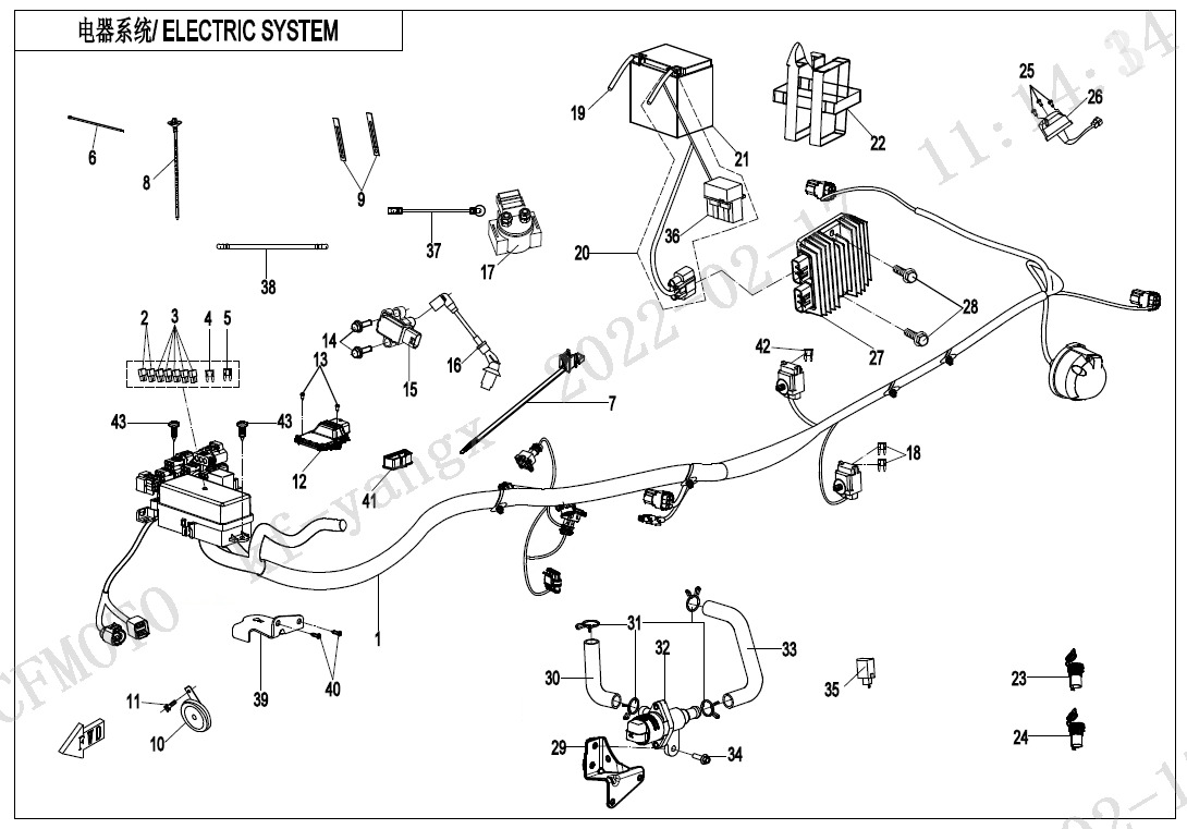 Picture of F15-1-B-V3 - ELECTRIC SYSTEM