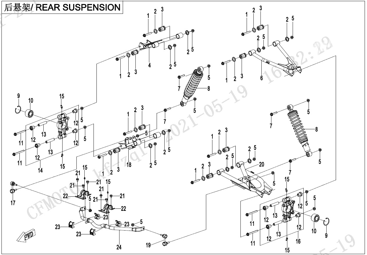 Picture of F06-V1 - REAR SUSPENSION
