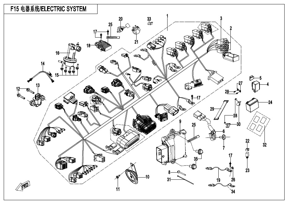 Picture of F15 - ELECTRIC SYSTEM