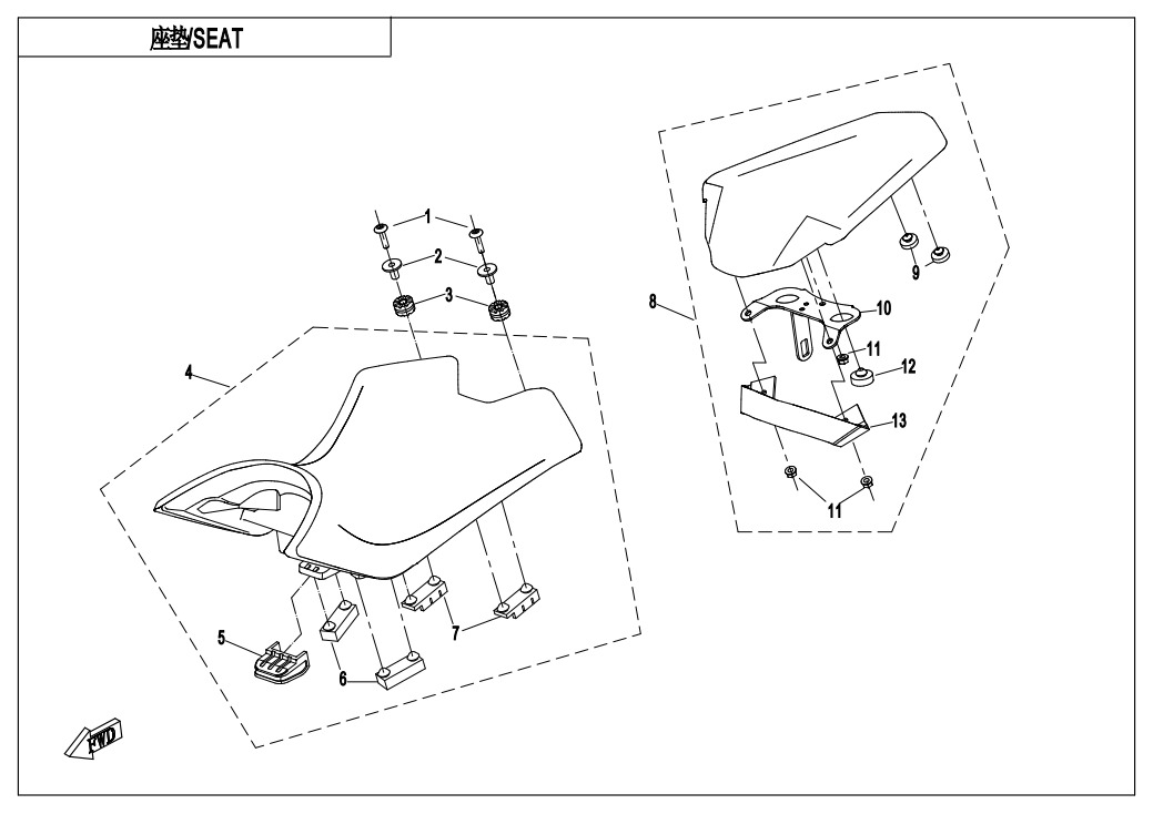 Picture of F13-A - SEAT