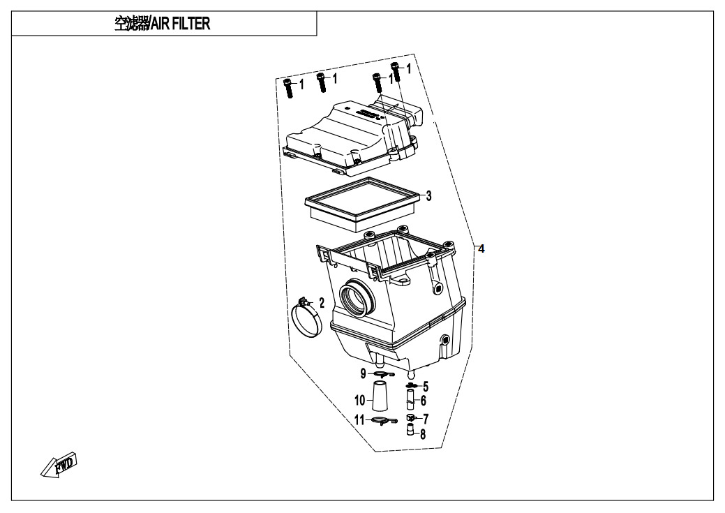 Picture of F41 - AIR FILTER