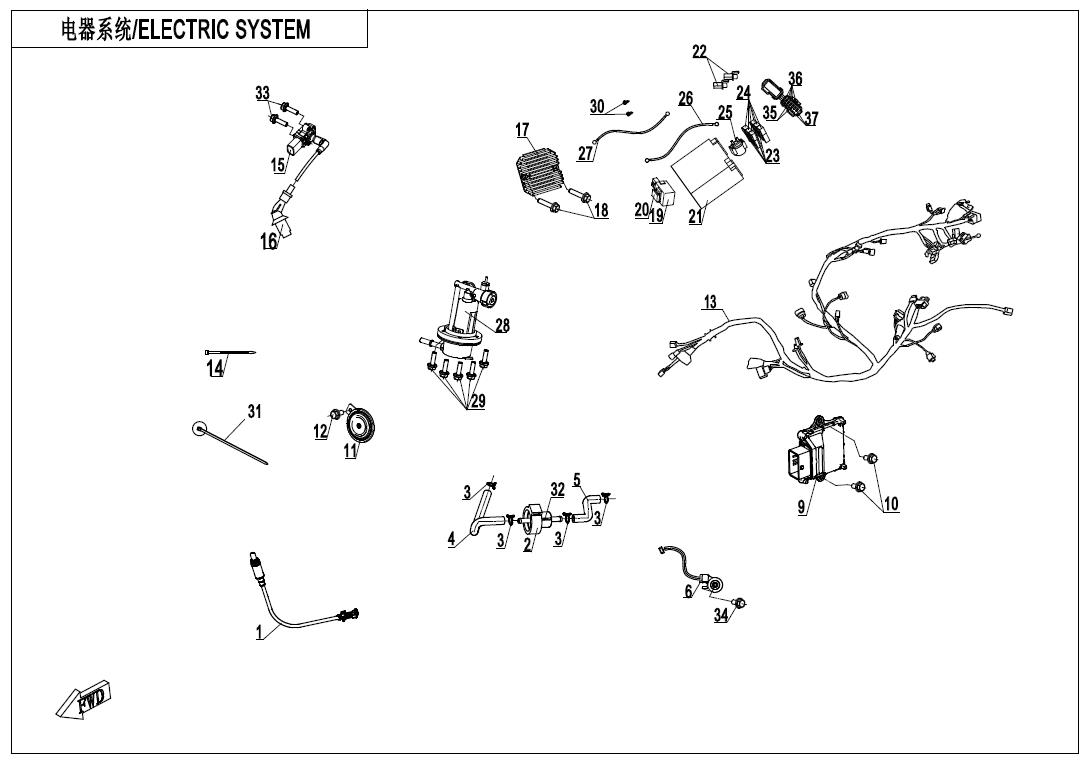 Picture of F15-A - ELECTRIC SYSTEM(ABS)