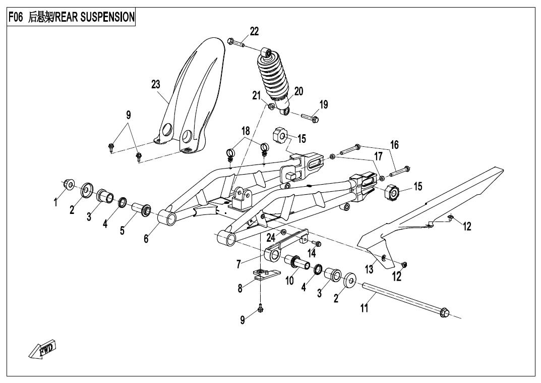 Picture of F06 - REAR SUSPENSION