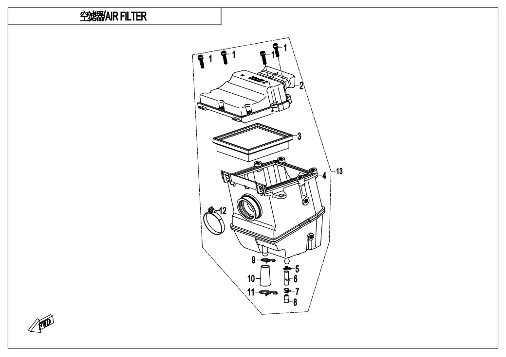 Picture of F41 - AIR FILTER