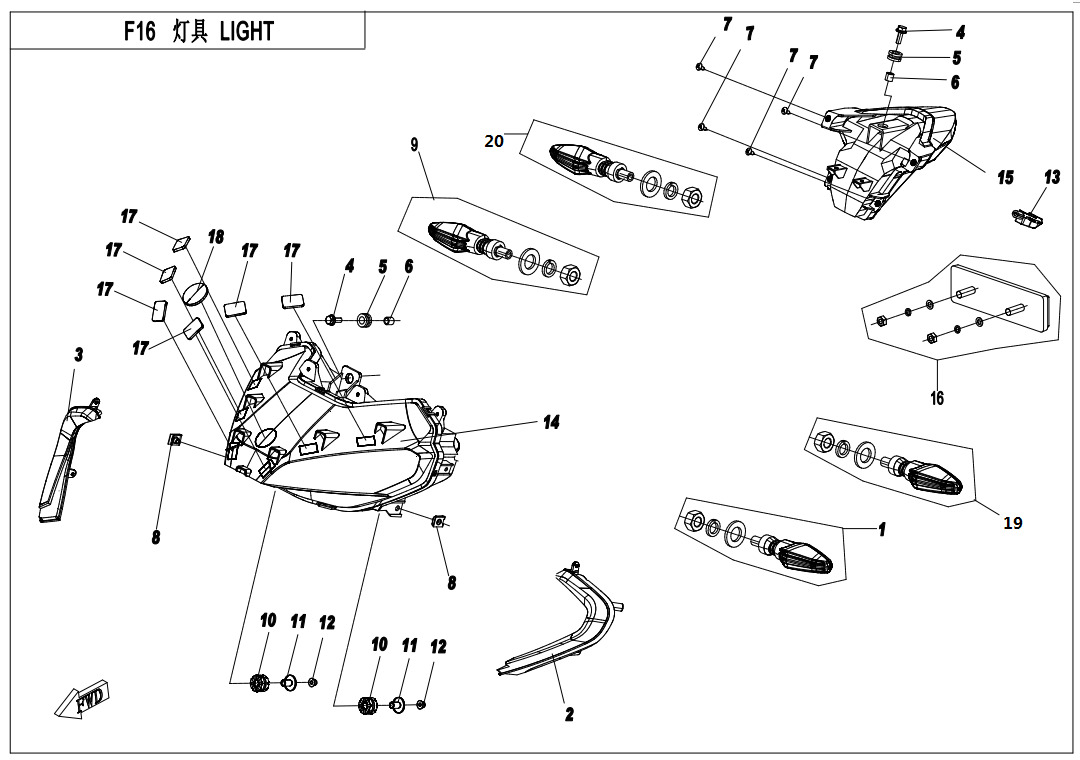Picture of F16 - LIGHTS