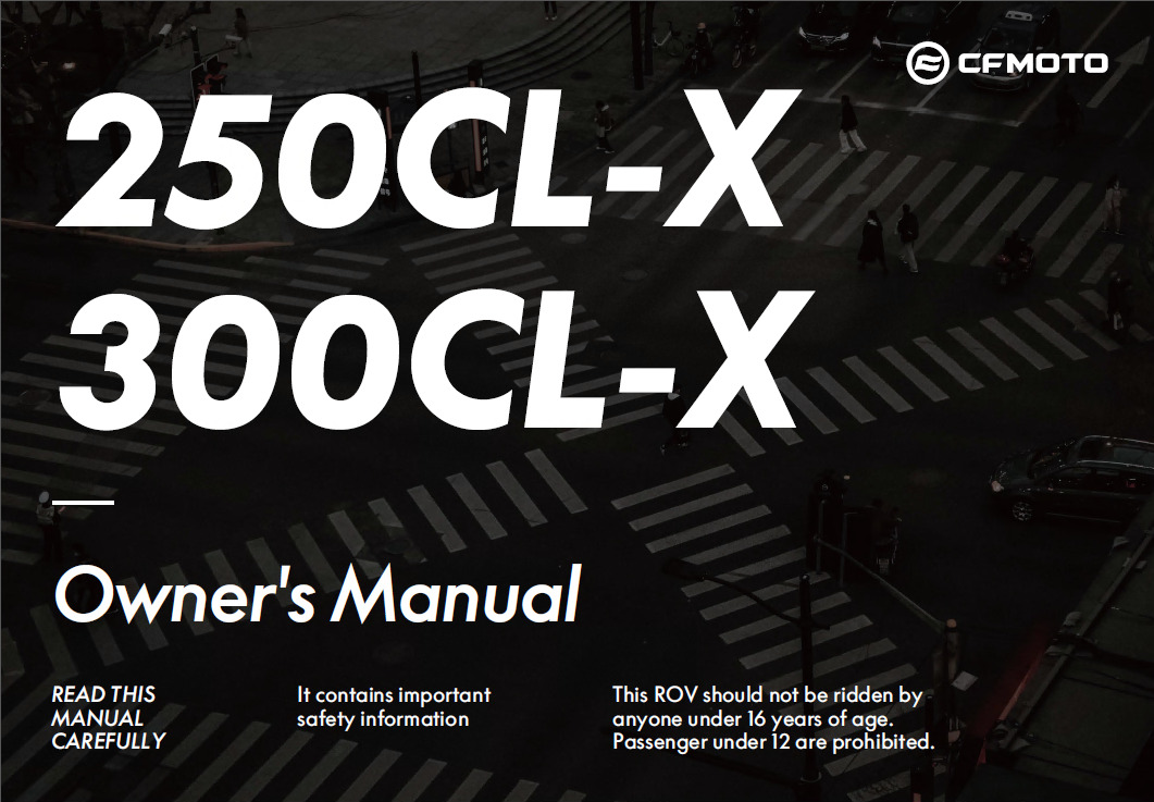 Picture of F38 - OWNER'S MANUAL(EU 5)