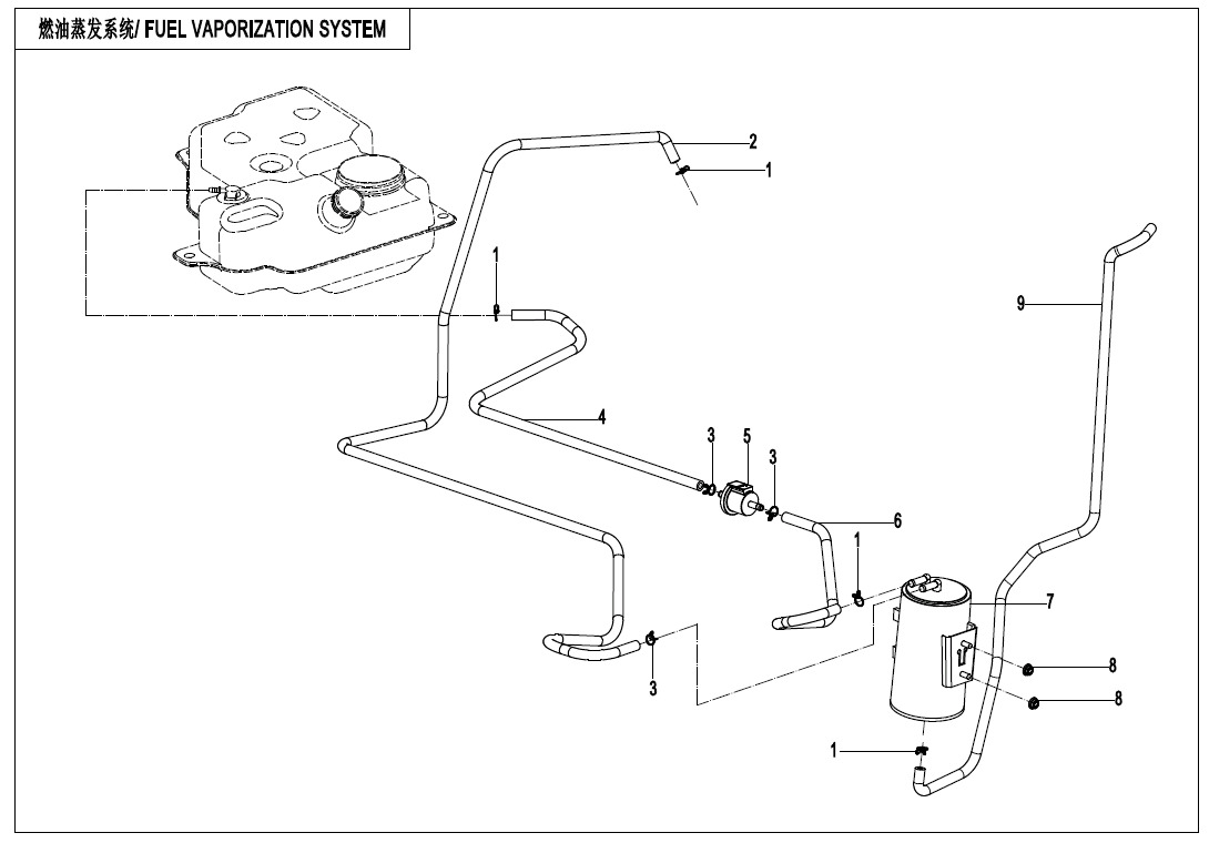 Picture of F36-V3 - FUEL EVAPORATION SYSTEM