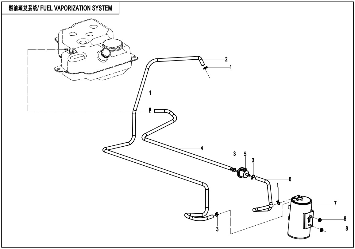 Picture of F36-V2 - FUEL EVAPORATION SYSTEM