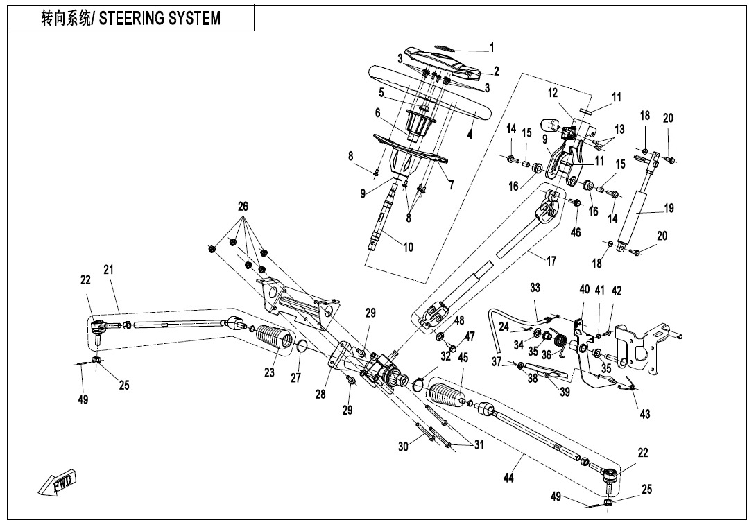 Picture of F10-A-V3 - STEERING SYSTEM
