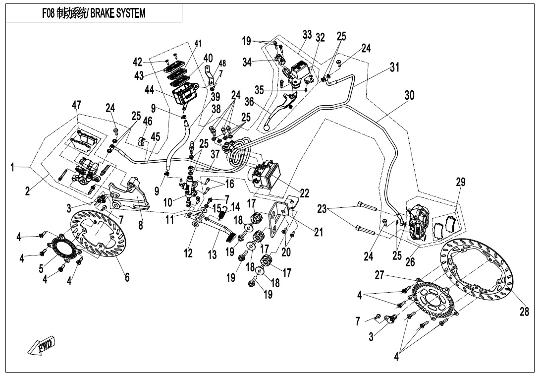Picture of F08-A - BRAKE SYSTEM(ABS)