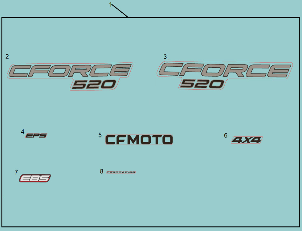 Picture of F19-1-D - DECAL KITS(TRUE TIMBER CAMO)