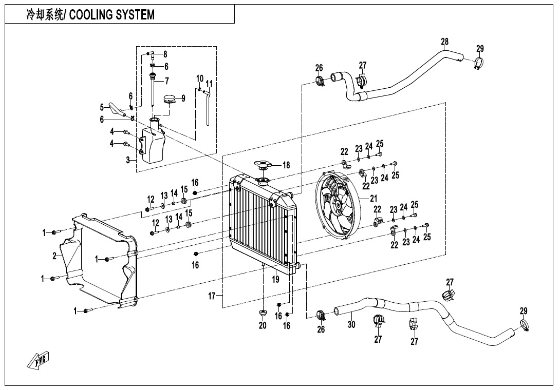 Picture of F18 - COOLING SYSTEM