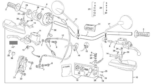 Sherco. 12 - Handlebar - , Sherco