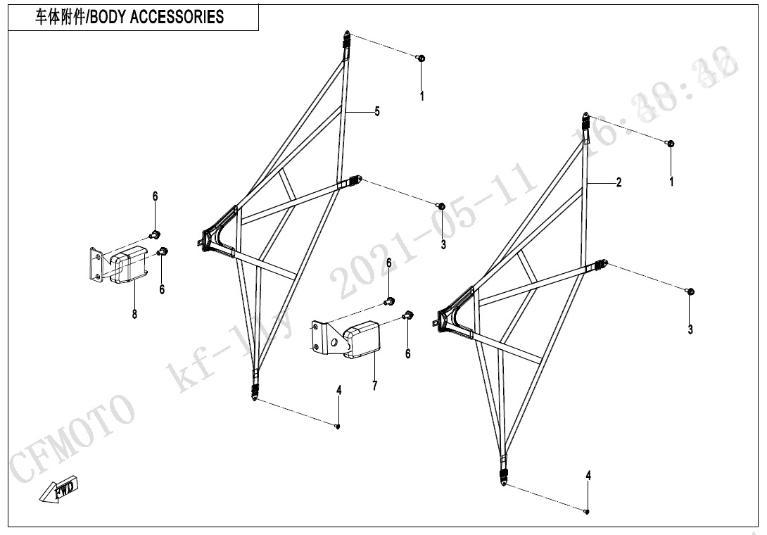 Picture of F26-1 - BODY ACCESSORIES