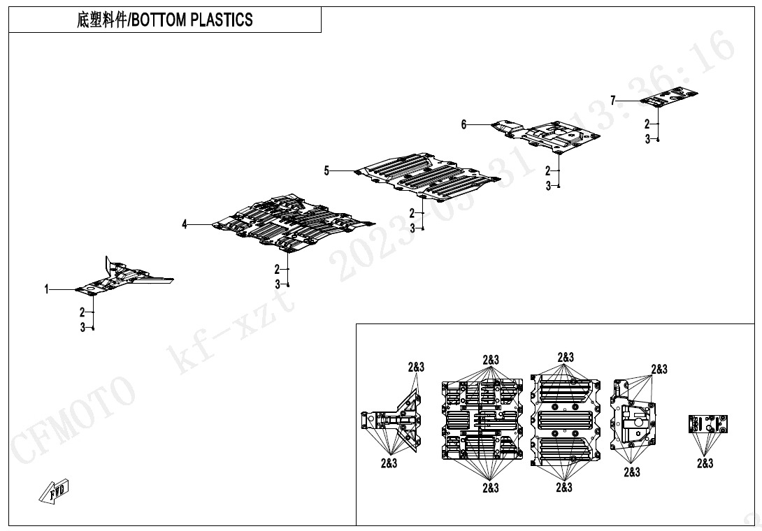 Picture of F04-6 - BOTTOM PLASTICS