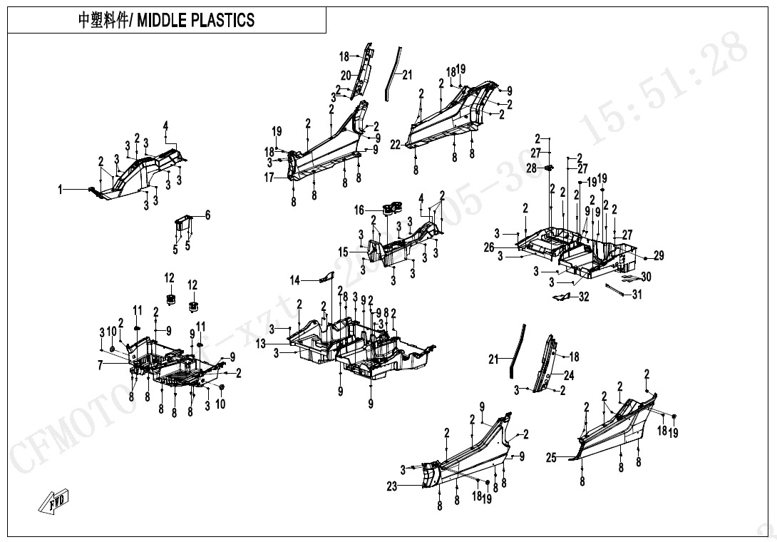 Picture of F04-3 - MIDDLE PLASTICS