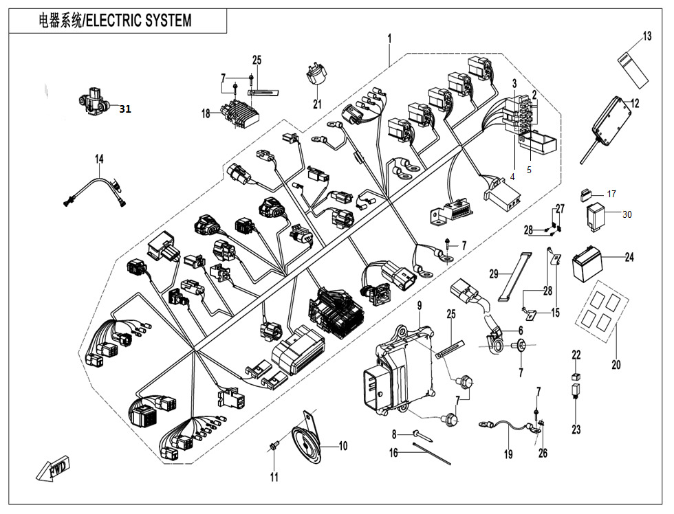 Picture of F15-A - ELECTRIC SYSTEM