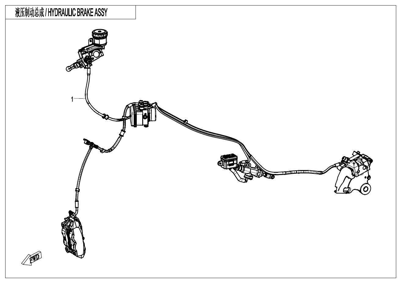 Picture of F08-A-1 - BRAKE SYSTEM(BOSCH ABS)