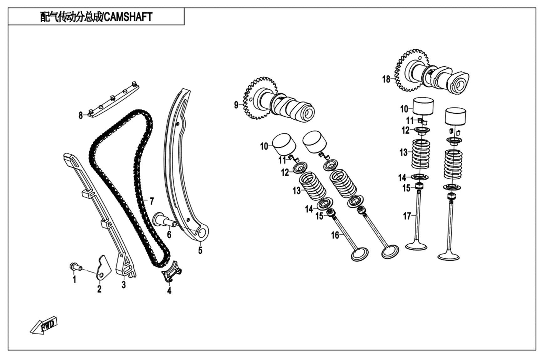 Picture of E02-4  - CAMSHAFT