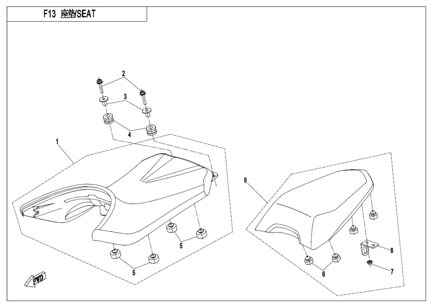 Picture of F13 - SEAT