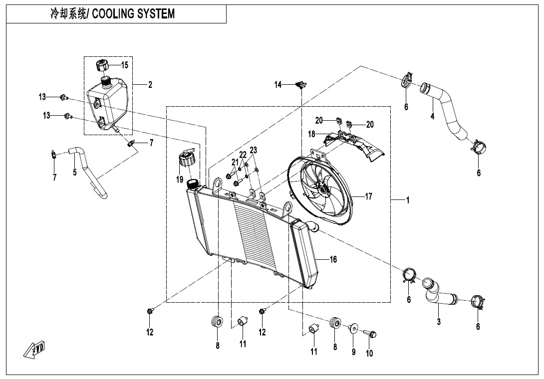 Picture of F18 - COOLING SYSTEM