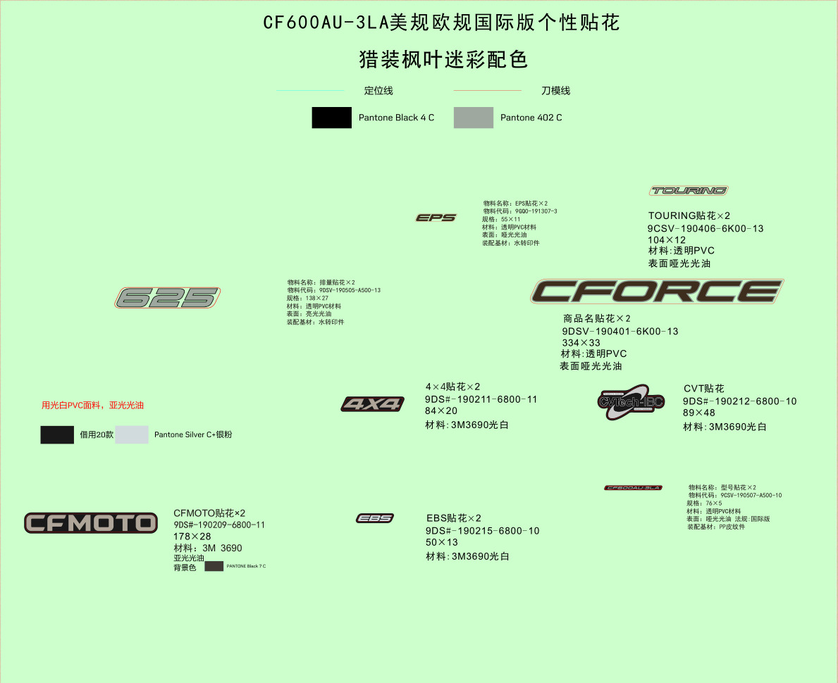 Picture of F19-1-H - DECAL KITS(INTERNATIONAL, TRUE TIMBER CAMO)