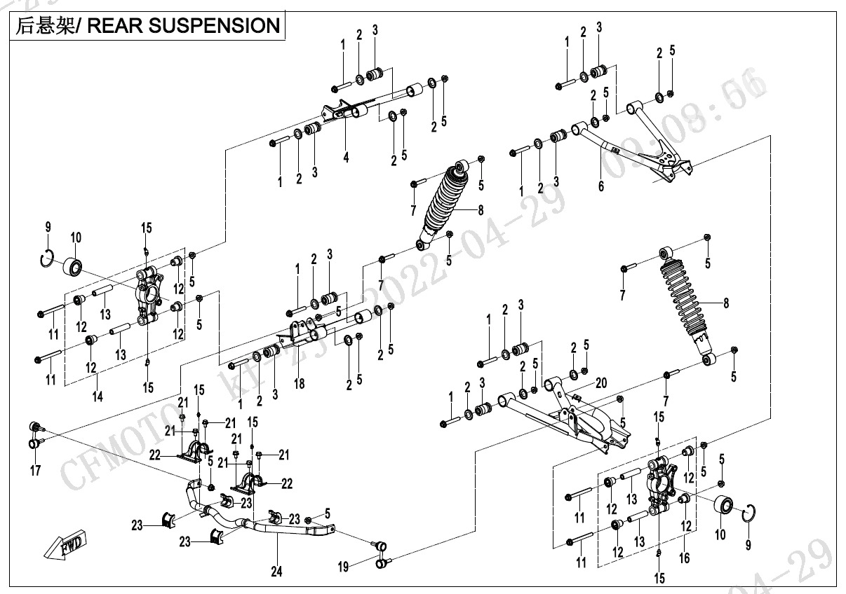 Picture of F06 - REAR SUSPENSION