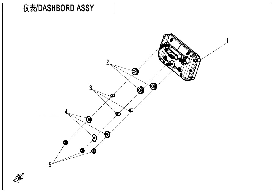 Picture of F17 - DASHBOARD ASSY