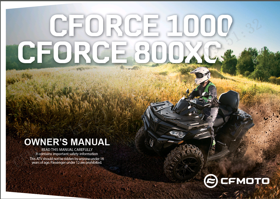 Picture of F38-A - OWNER\'S MANUAL(NA)