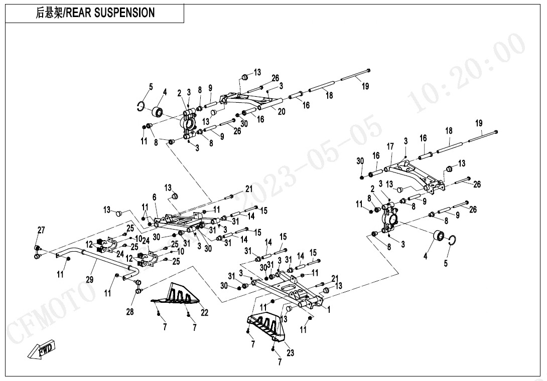 Picture of F06-1-V2 - REAR SUSPENSION