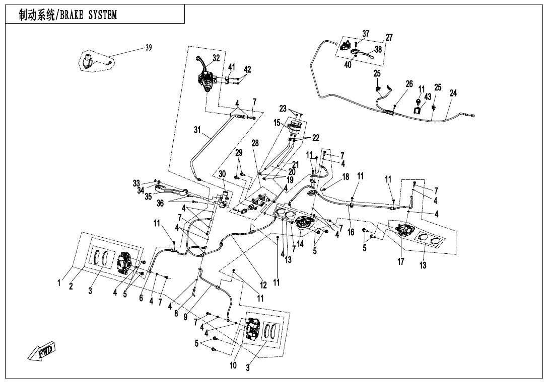 Picture of F08-A - BRAKE SYSTEM-LH,PARKING