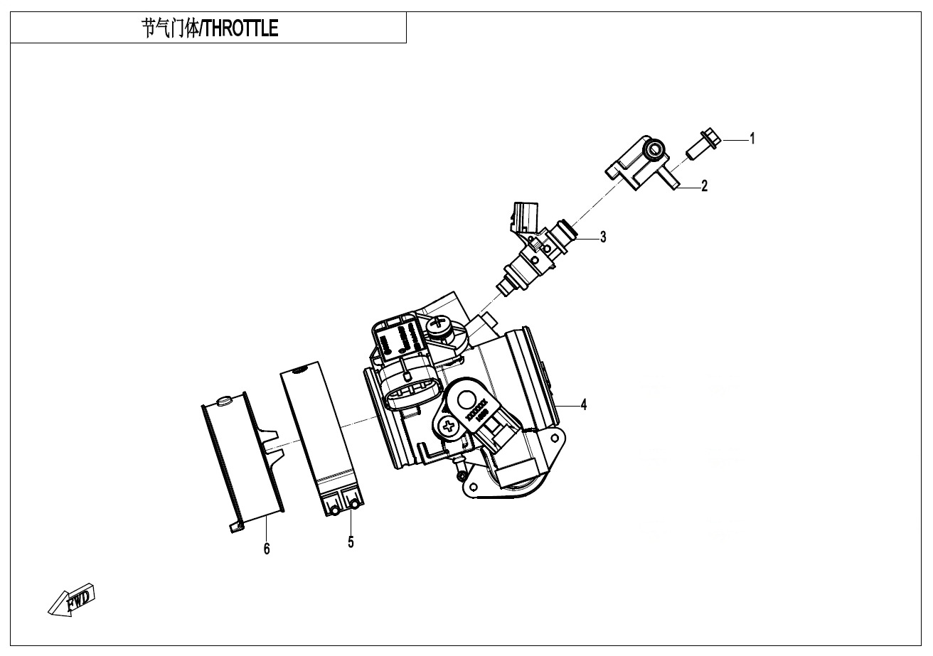 Picture of E17 - THROTTLE@^INJECTOR