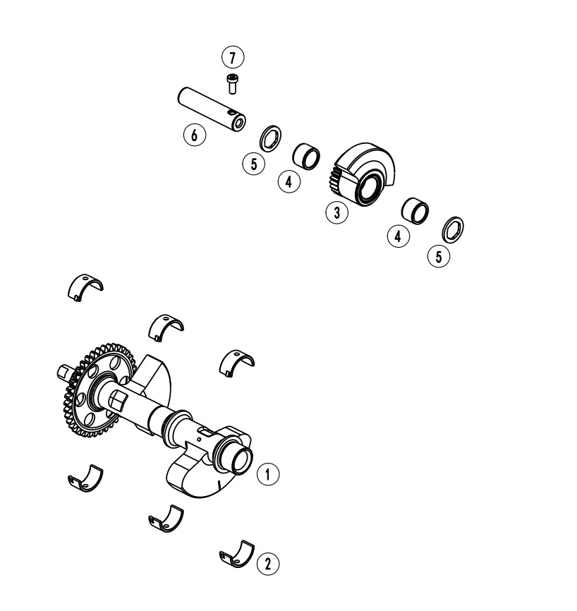 Picture of E16 - BALANCER SHAFT