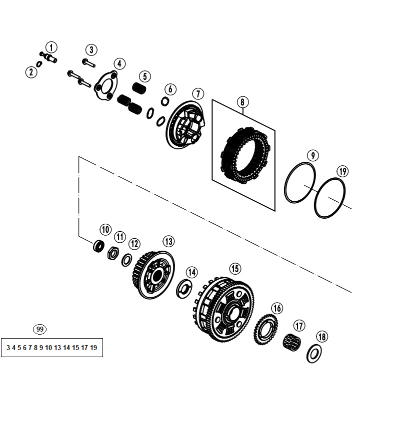 Picture of E05 - CLUTCH