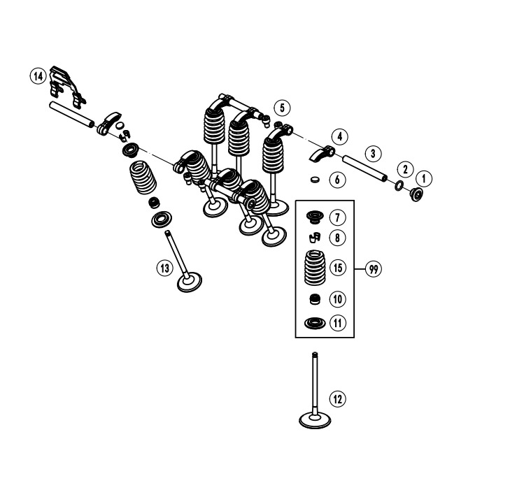 Picture of E02-2 - VALVE DRIVE