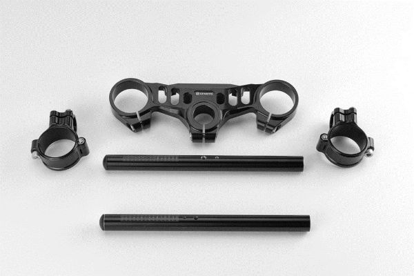 Picture of 6GUV-802600-5603 - CNC TRIPLE CLAMP & CLIP ON BAR SET 675SR-R