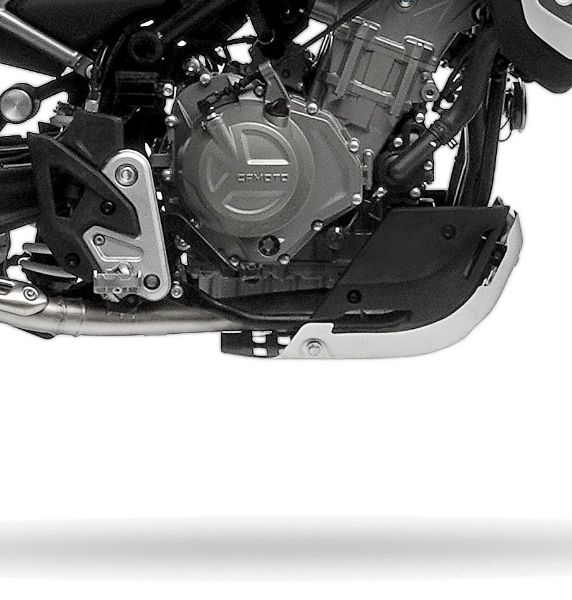 Picture of LVHP80061 - LEO VINCE HEADER PIPES STAINLESS CFMOTO MT450 '24>