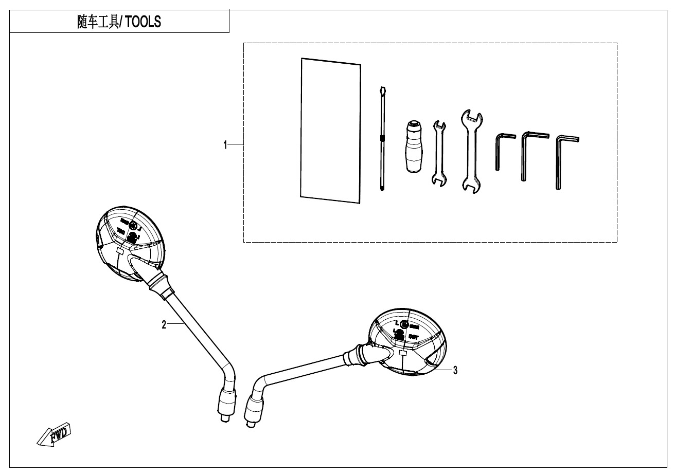 Picture of F20 - TOOLS