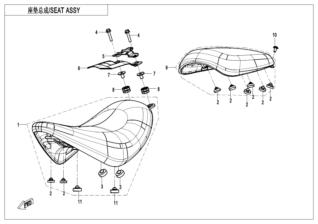 Picture of F13 - SEAT ASSY